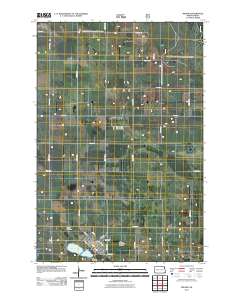 Milnor 2011 topographic map thumbnail