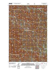 Gorham NW 2011 topographic map thumbnail