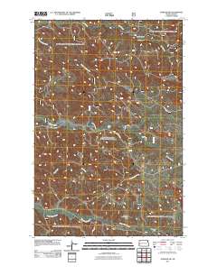 Gorham SW 2011 topographic map thumbnail