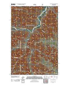 Lone Butte SE 2011 topographic map thumbnail