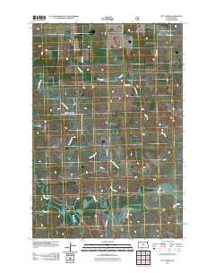 Pitt Creek 2011 topographic map thumbnail