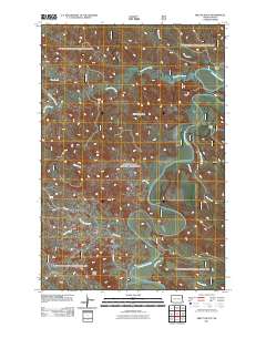 Pretty Butte 2011 topographic map thumbnail