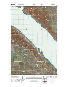 Rat Lake SW 2011 topographic map thumbnail