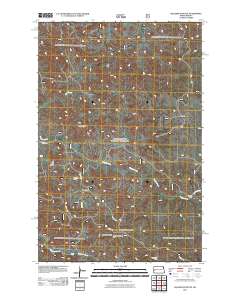 Squaretop Butte 2011 topographic map thumbnail