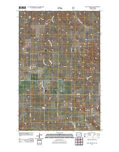 West Twin Butte 2011 topographic map thumbnail