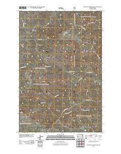 Wannagan Creek West 2011 topographic map thumbnail