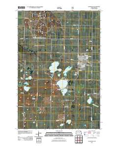 Hankinson 2011 topographic map thumbnail