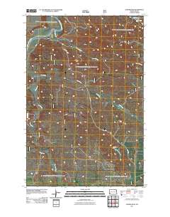 Juniper Spur 2011 topographic map thumbnail