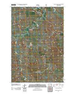 Lookout Butte SE 2011 topographic map thumbnail