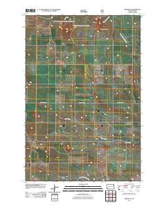 Amidon SE 2011 topographic map thumbnail