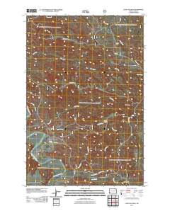 Cliffs Plateau 2011 topographic map thumbnail