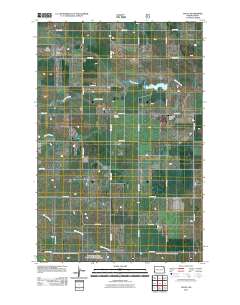 Golva 2011 topographic map thumbnail
