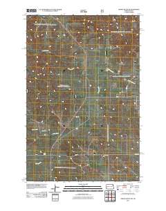 Grassy Butte SW 2011 topographic map thumbnail