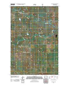 Daglum SE 2011 topographic map thumbnail