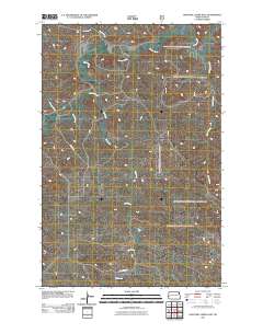 Hootowl Creek East 2011 topographic map thumbnail