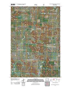 West Fork Deep Creek 2011 topographic map thumbnail