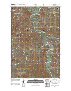 Wannagan Creek East 2011 topographic map thumbnail
