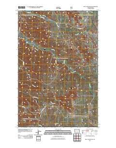 Tracy Mountain 2011 topographic map thumbnail