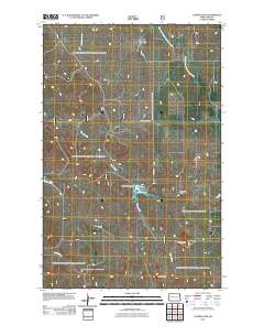 Sather Lake 2011 topographic map thumbnail