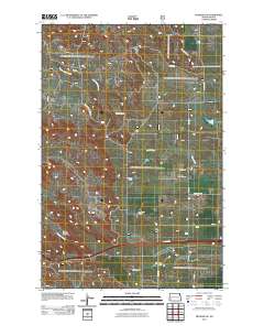 Fryburg NE 2011 topographic map thumbnail