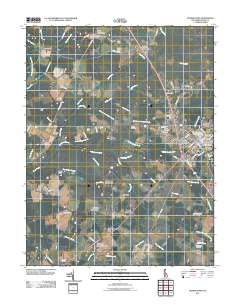 Georgetown 2011 topographic map thumbnail