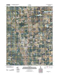 Harrington 2011 topographic map thumbnail