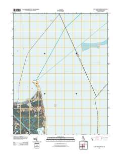 Cape Henlopen 2011 topographic map thumbnail
