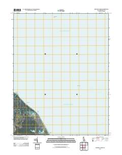 Bennetts Pier 2011 topographic map thumbnail
