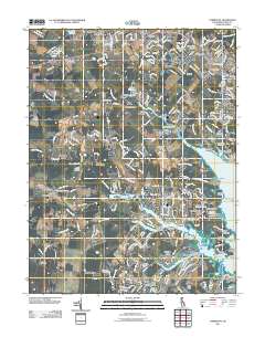 Fairmount 2011 topographic map thumbnail