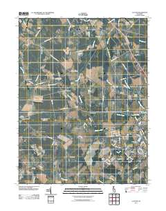 Clayton 2011 topographic map thumbnail