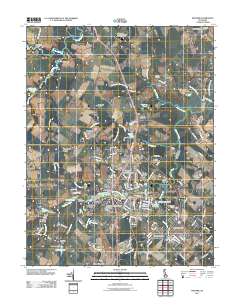 Milford 2011 topographic map thumbnail