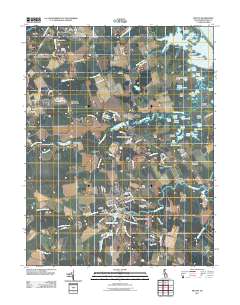 Milton 2011 topographic map thumbnail