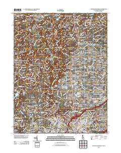 Wilmington North 2011 topographic map thumbnail