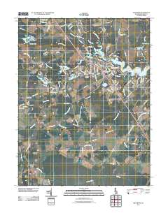 Millsboro 2011 topographic map thumbnail