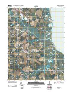Frederica 2011 topographic map thumbnail