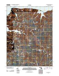 Betterton 2011 topographic map thumbnail