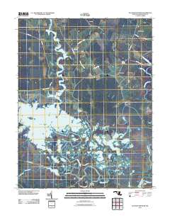 Blackwater River 2011 topographic map thumbnail