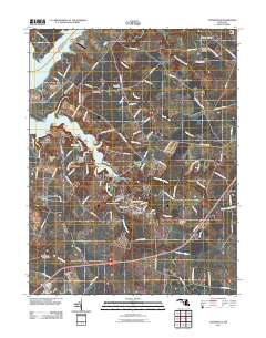 Centreville 2011 topographic map thumbnail