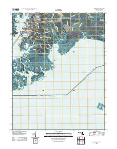 Crisfield 2011 topographic map thumbnail