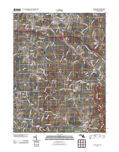 Funkstown 2011 topographic map thumbnail