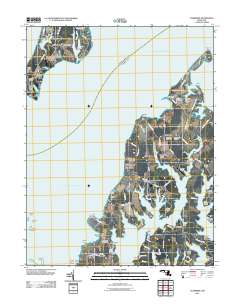 Claiborne 2011 topographic map thumbnail