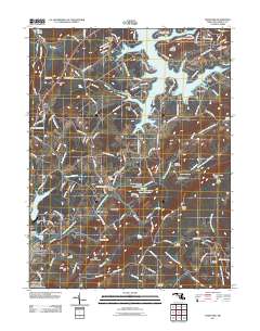 Deer Park 2011 topographic map thumbnail