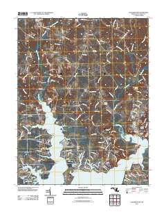 Leonardtown 2011 topographic map thumbnail