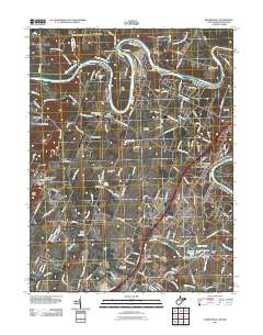 Hedgesville 2011 topographic map thumbnail