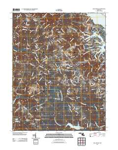 Hollywood 2011 topographic map thumbnail