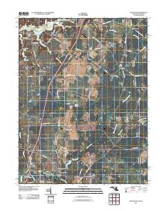 Millington 2011 topographic map thumbnail