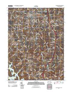 New Freedom 2011 topographic map thumbnail