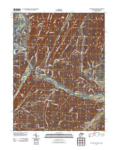 Patterson Creek 2011 topographic map thumbnail