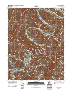 Paw Paw 2011 topographic map thumbnail