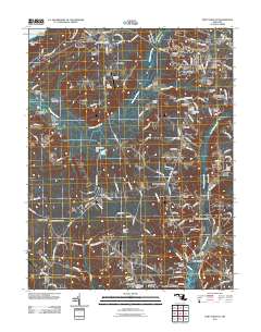 Port Tobacco 2011 topographic map thumbnail